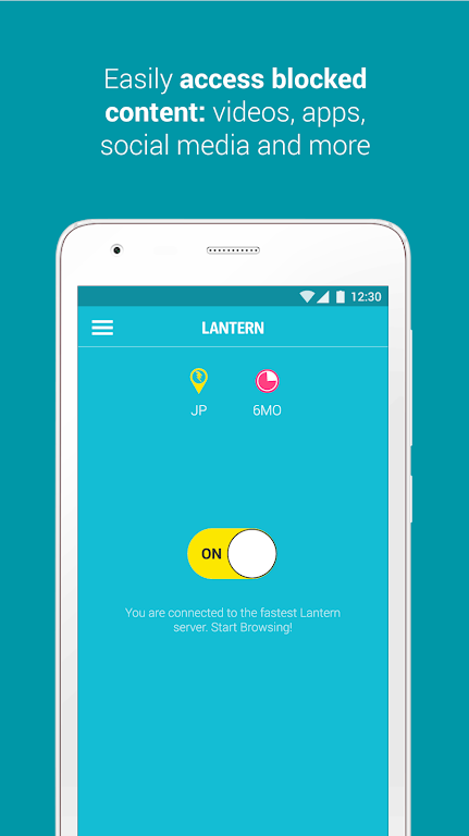 Lantern: Better than a VPN Screenshot1