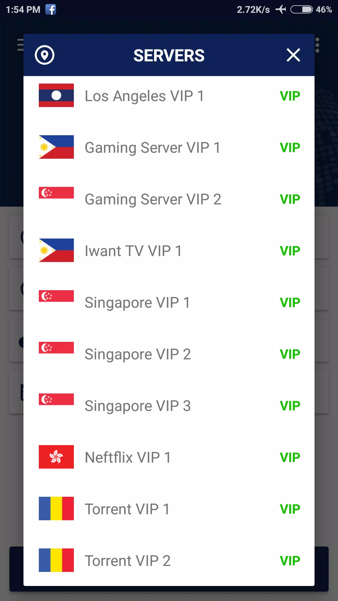 Material VPN Lite V2 Screenshot1