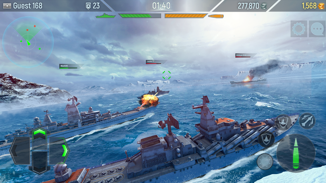 Naval Armada: Battleship Game Mod Screenshot4