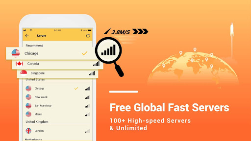 Free VPN Master Lite - Unlimited Proxy & Fast Screenshot3