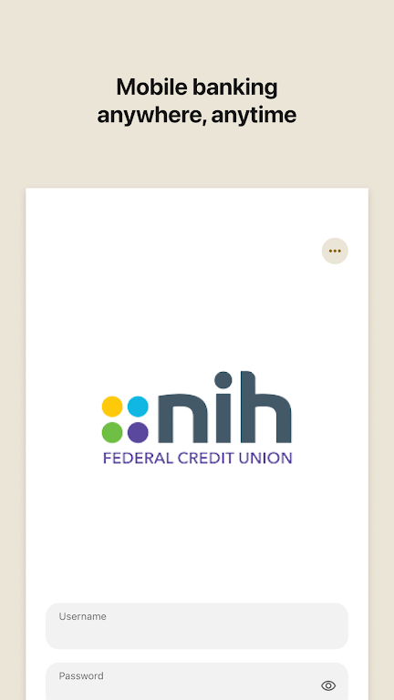 NIH Federal Credit Union Screenshot1