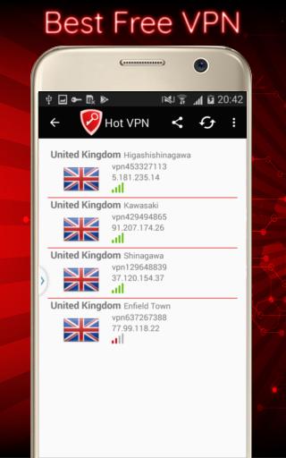 SX Hot VPN Master : Free Unlimited Fast Turbo VPN Screenshot4