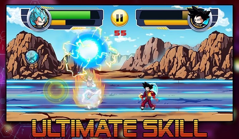 Stickman Warriors Dragon Legend Super Battle Fight Screenshot2