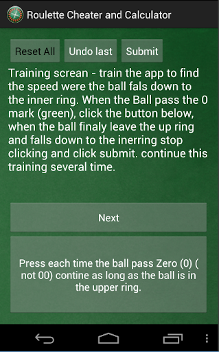 Roulette Predictor &Calculator Screenshot1