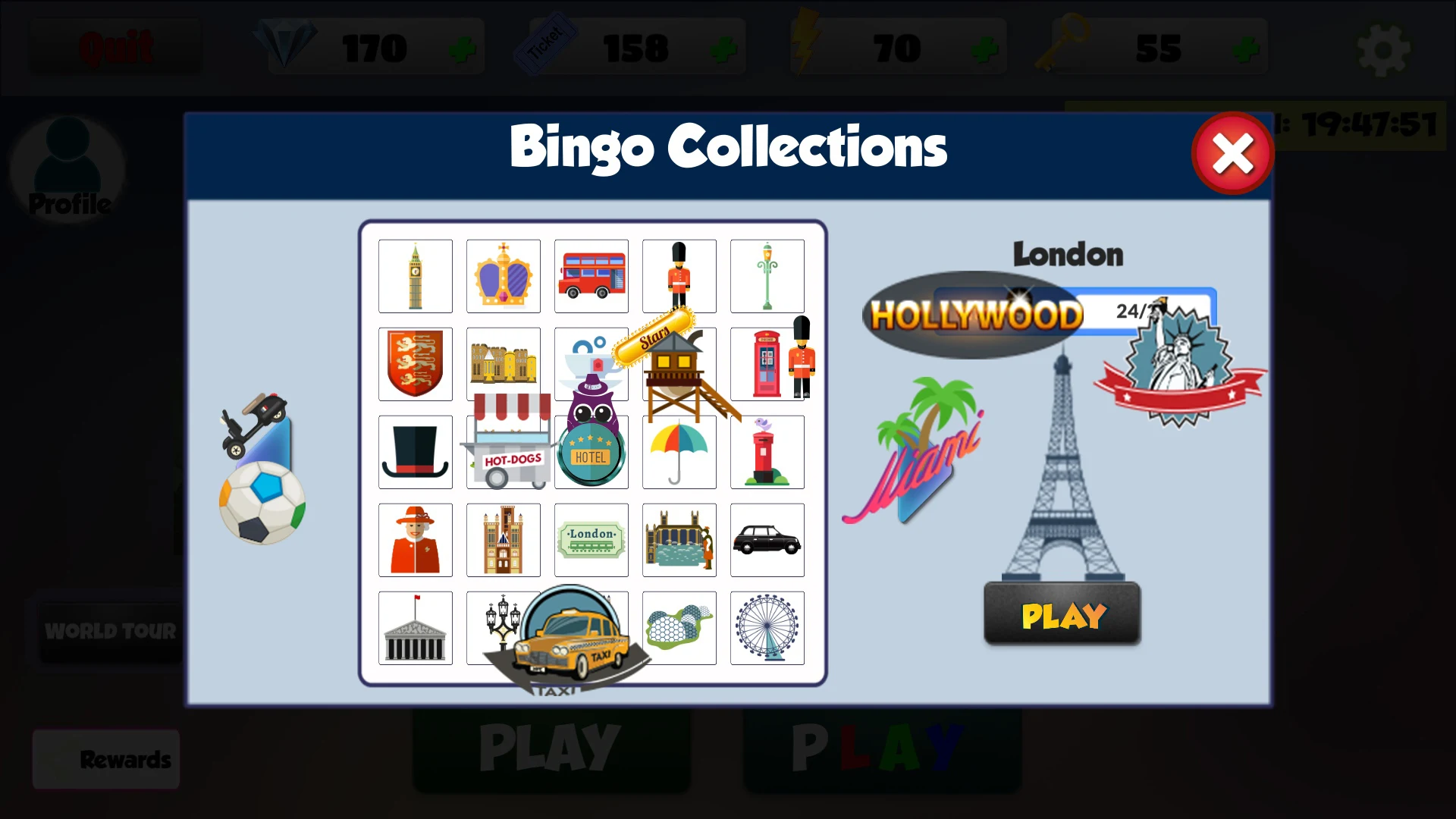 Black Bingo - Free Online Games Screenshot3