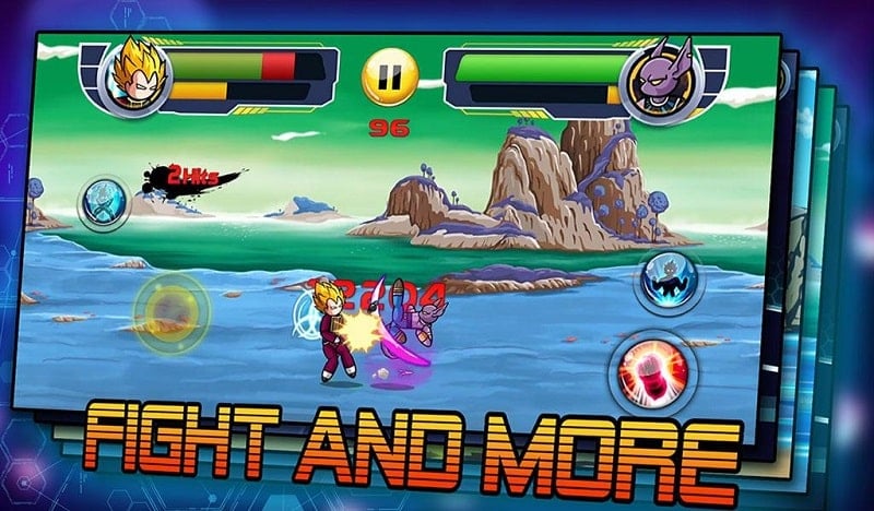 Stickman Warriors Dragon Legend Super Battle Fight Screenshot3