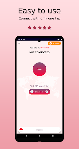 MaxVPN - Free Fast Connect & Unlimited VPN client Screenshot4