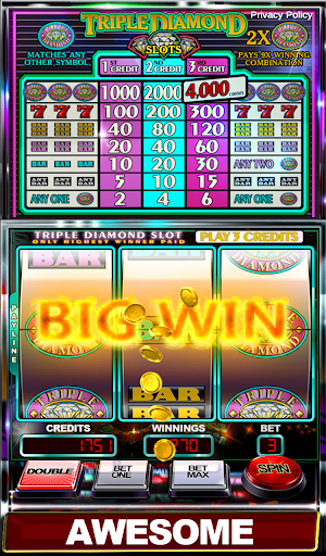 Slot Machine: Triple Diamond Screenshot2