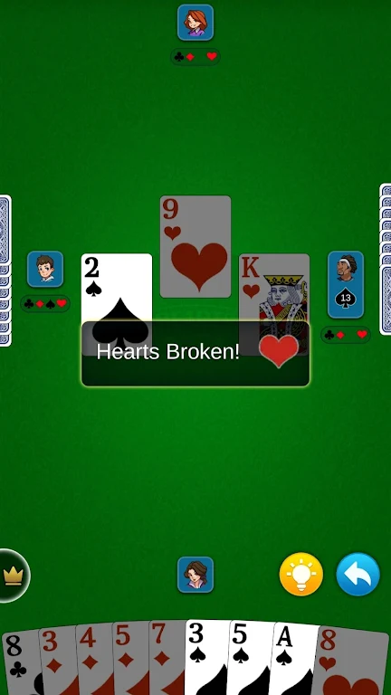 Hearts: Classic Card Game Screenshot1