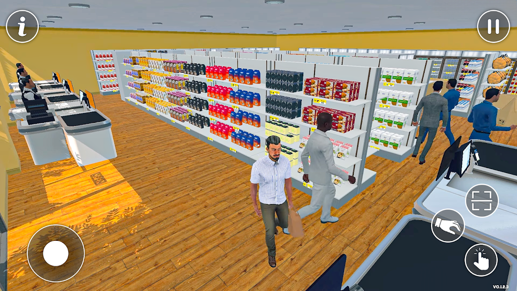 Supermarket Cashier Games 3D Mod Screenshot3