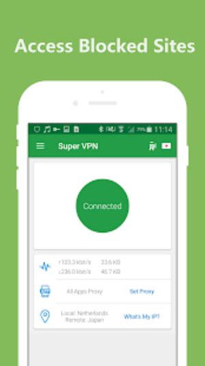 Hotspot VPN - Free VPN & Unlimited Proxy Screenshot3