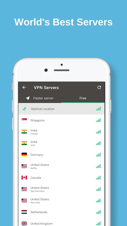 Turbo VPN - Unlimited Free & Fast Security Proxy Screenshot2