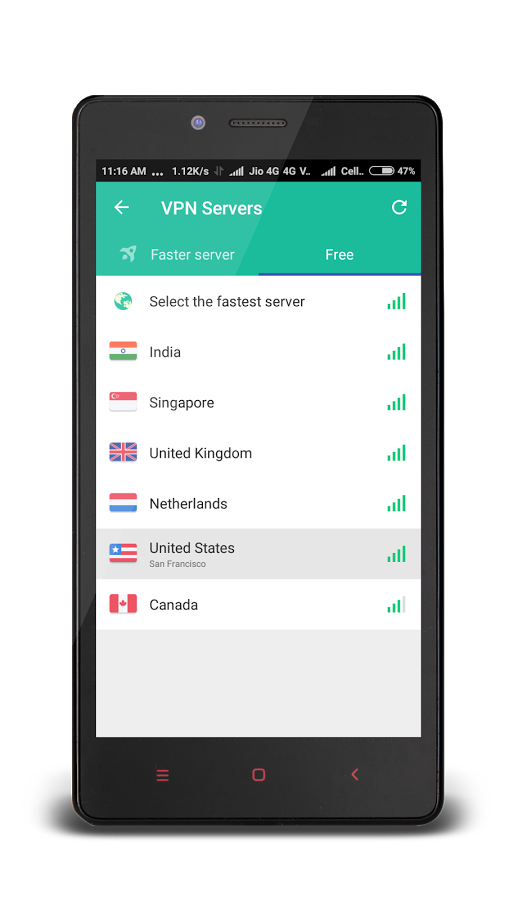 VPN MASTER-Free Screenshot3