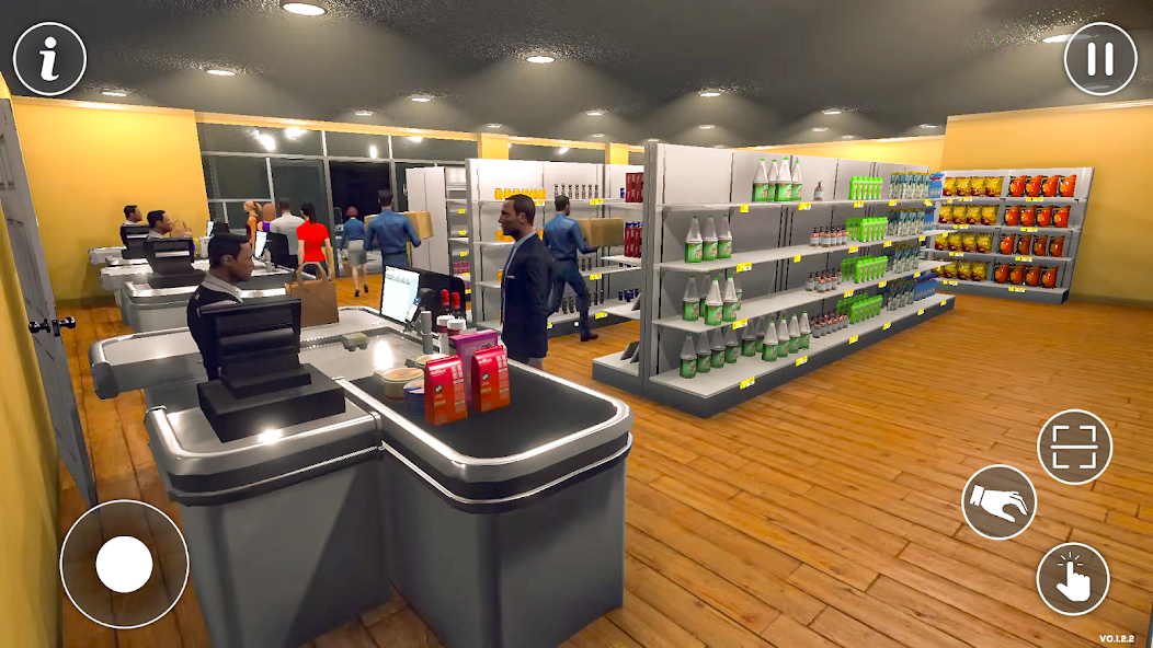 Supermarket Cashier Games 3D Mod Screenshot4