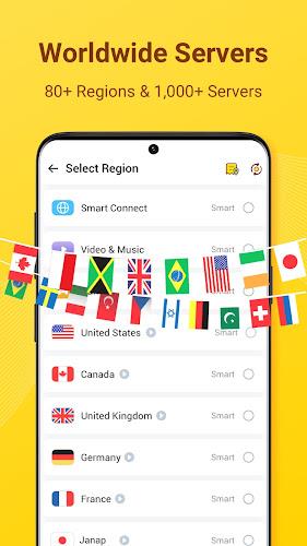 Yoga VPN-Secure Unblock Proxy Screenshot2