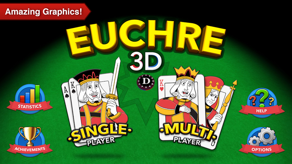 Euchre 3D Card Game Online Screenshot2