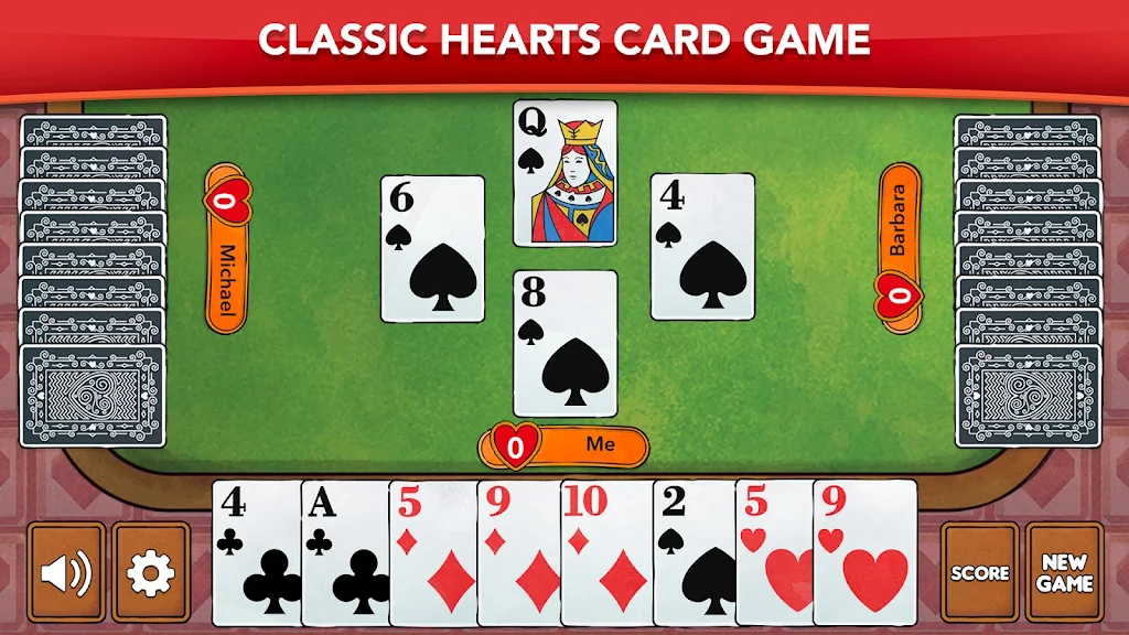 Hearts - Card Game Classic Screenshot3