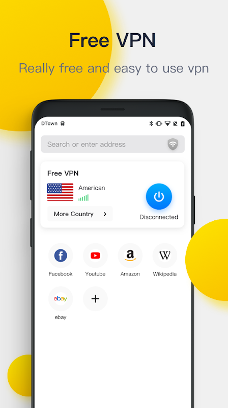 Zero VPN Browser - Free Fast Safe Unblocker Screenshot3