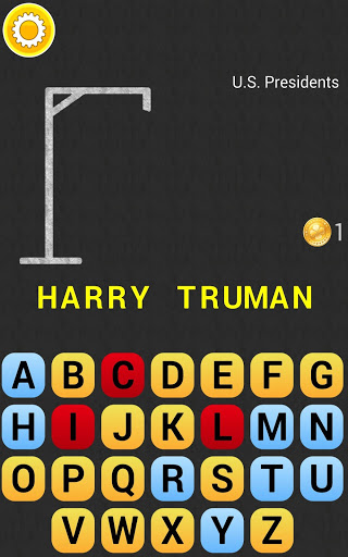 Hangman Mobile Screenshot1