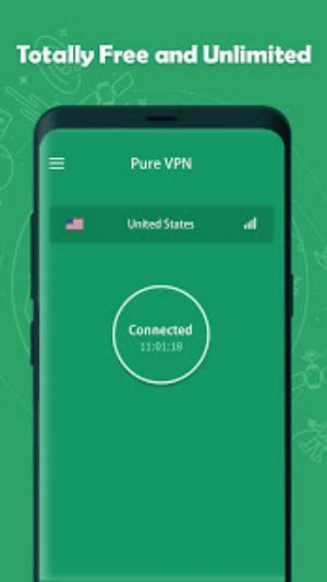 Pure VPN Proxy - Free Secure Fast Unblock VPN Screenshot1