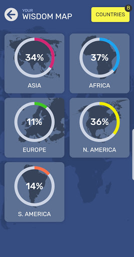 Map Quiz - World Geography Countries Continents Screenshot1