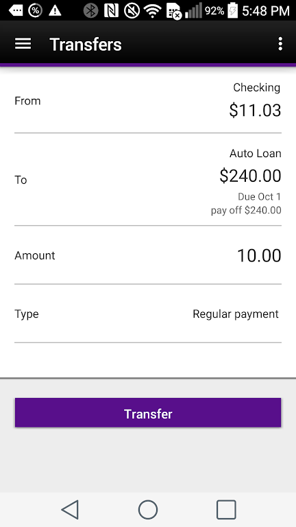 CASE Credit Union Mobile Screenshot3