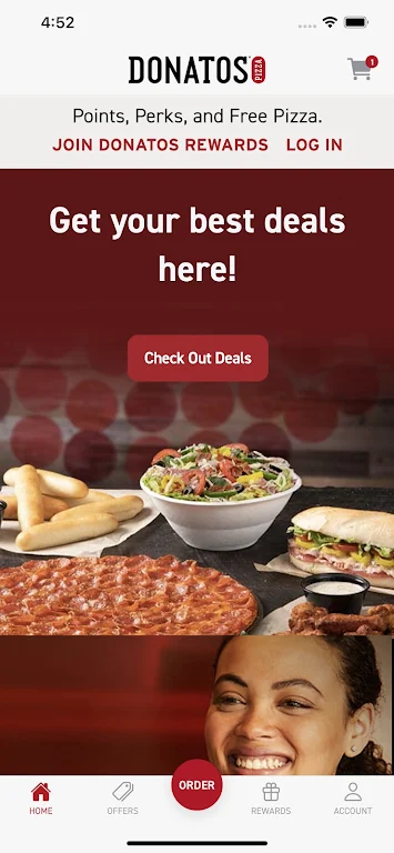 Donatos Pizza Screenshot1