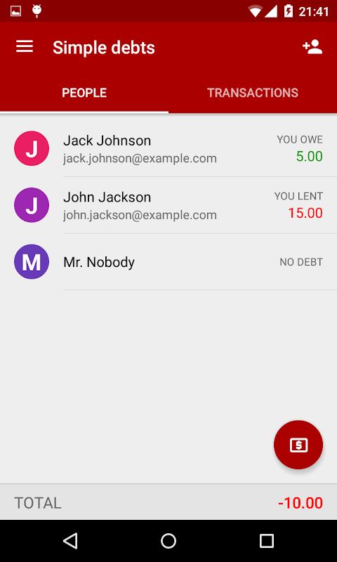 U.O.me (Debt Manager) Screenshot1