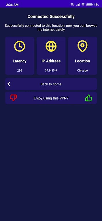 Ex VPN - Fast VPN Screenshot4