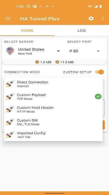 HA Tunnel Plus - 100% Free VPN Tunnel Screenshot4