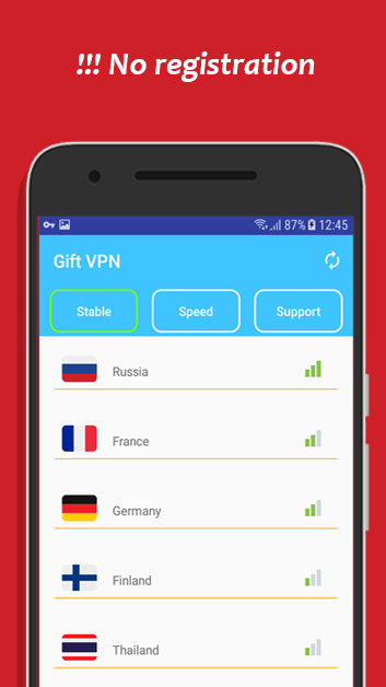 GIFT VPN - Unlimited VPN Screenshot3