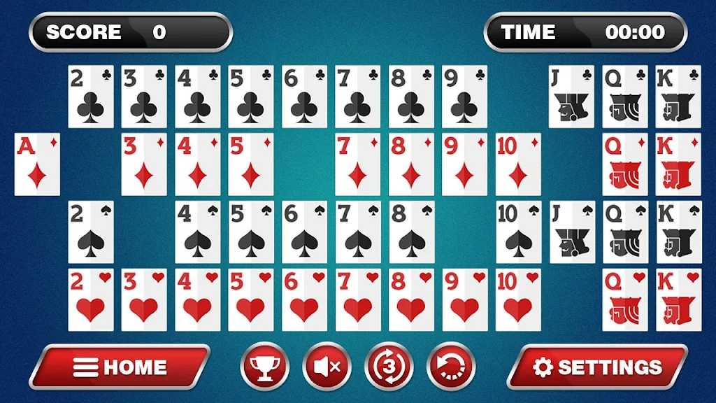 Gaps Solitaire Screenshot2