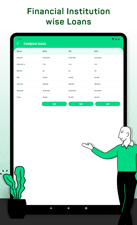 Financial Loan Calculator App Screenshot3