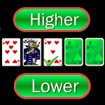 Higher or Lower card game APK