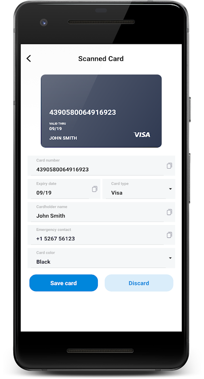 Contactless Credit Card Reader Screenshot4