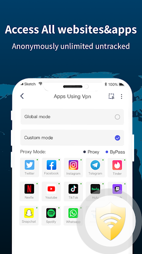 TikVPN Lite: Fast, Security Screenshot3