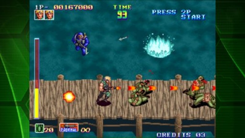 SHOCK TROOPERS ACA NEOGEO Screenshot2