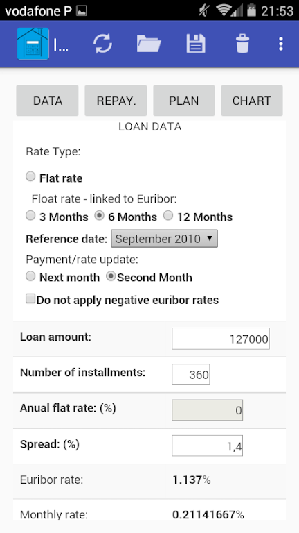 Euribor Loans Screenshot1