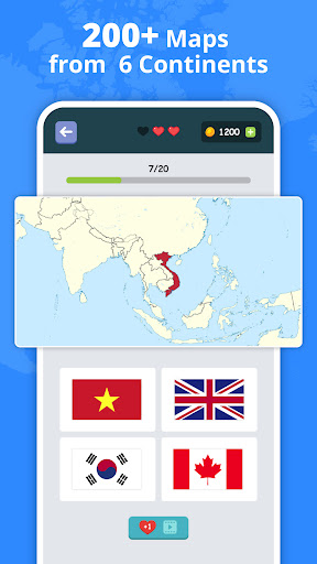 Flags of Countries: Quiz Game Screenshot1