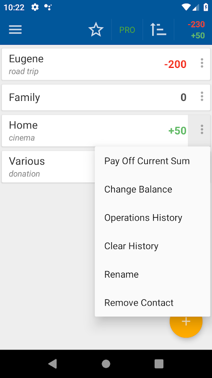 Loans & Debts: Notepad Screenshot3