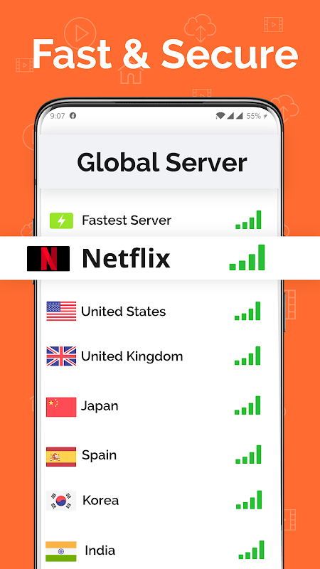 Free VPN - Fast Speed, Unlimited VPN Proxy Screenshot2