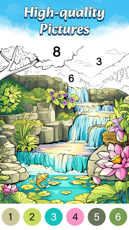 Color Oasis - Color by Number Screenshot3