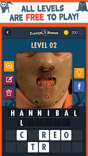 Close Up Horror: Pic Word Quiz Screenshot4