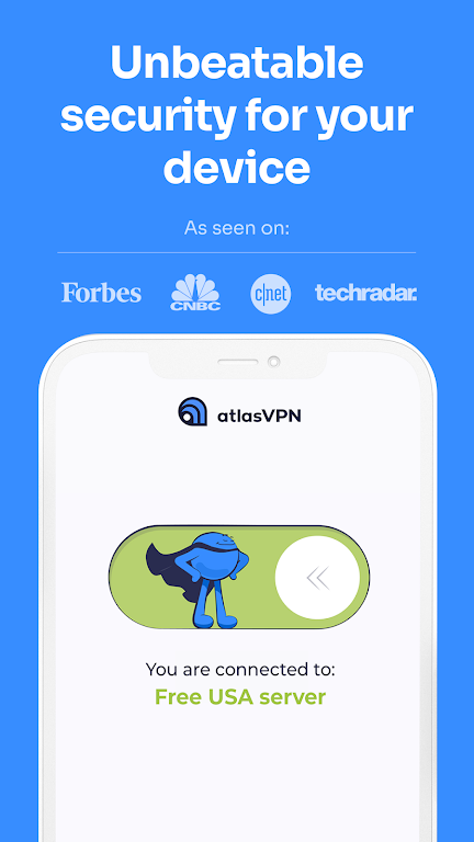 Atlas VPN - Fastest free VPN and Proxy access Screenshot3