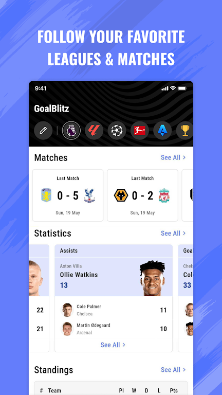 GoalBlitz : Euro 2024 Score Screenshot1