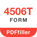 PDF Form 4506 T for IRS: Sign Tax Digital eForm APK