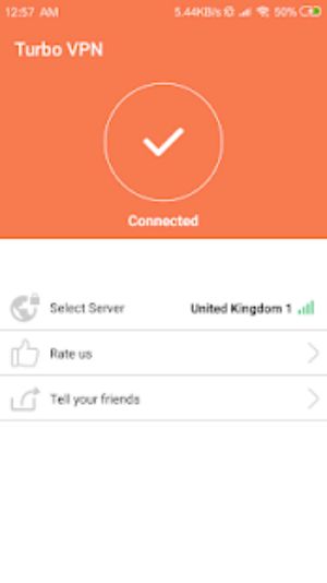 Turbo VPN proxy-A Fast Unlimited Free VPN Proxy Screenshot2