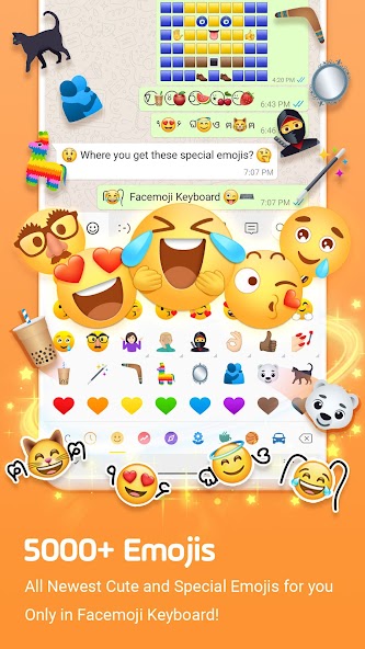 Facemoji AI Emoji Keyboard Mod Screenshot3