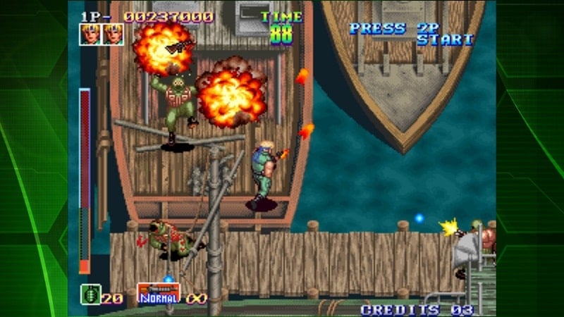 SHOCK TROOPERS ACA NEOGEO Screenshot3