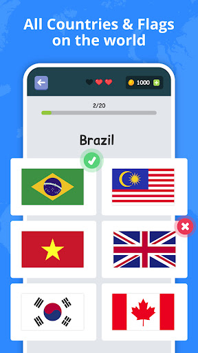 Flags of Countries: Quiz Game Screenshot2